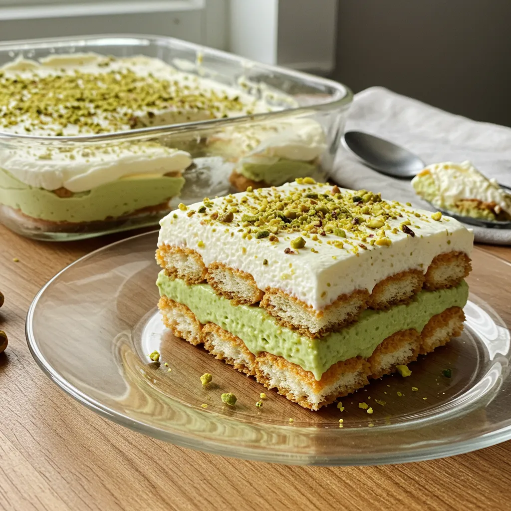 BEST RECIPE for Creamy Pistachio Tiramisu: Ultimate Italian Dessert Perfection - tertiary view